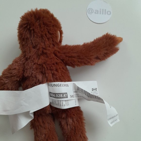 IKEA DJUNGELSKOG Soft toy, monkey - Picture 9 of 16